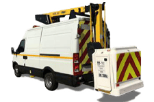 Car Hire Westhoughton - 12.5M Cherry Picker 3.5T - Van hire Westhoughton