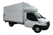 Car Hire Westhoughton - Ford Luton 3.5 ton Tail Box Lift Truck - Truck hire Westhoughton