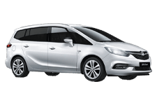 Car Hire Westhoughton - Vauxhall Zafira 7-Seater - Minibus hire Westhoughton
